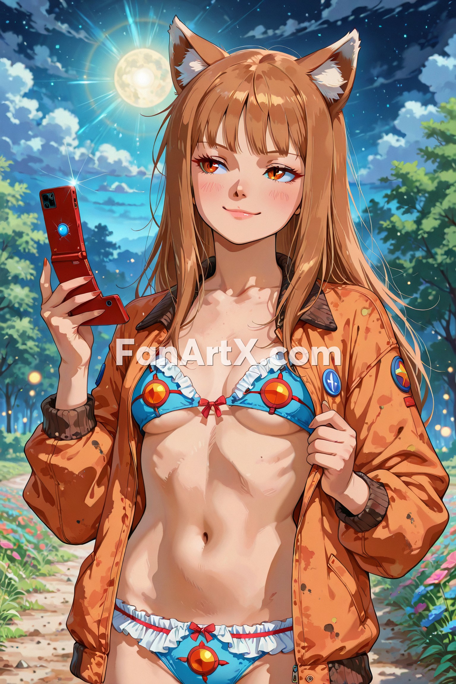 Holo fanart - Spice and Wolf characters 2468955